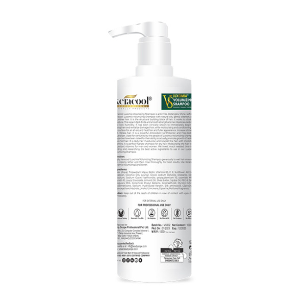 Luxomia Volumizing Shampoo 1 ltr - Image 2