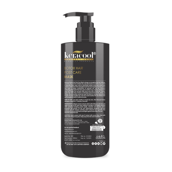 Botox Hair Post Care Mask 1 Ltr - Image 2